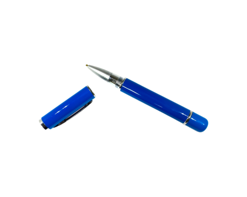 Флешка Металлическая Ручка Бона "Pen Bona" R324 голубой 1 Гб