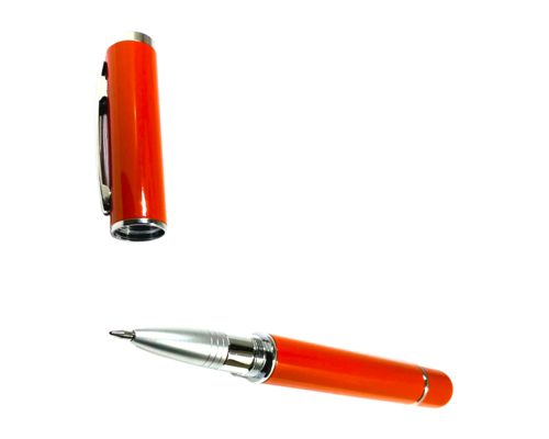 Флешка Металлическая Ручка Бона "Pen Bona" R324 оранжевый 2 Гб