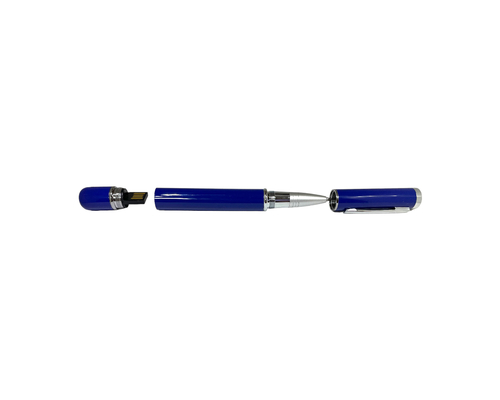 Флешка Металлическая Ручка Бона "Pen Bona" R324 синий 256 Гб