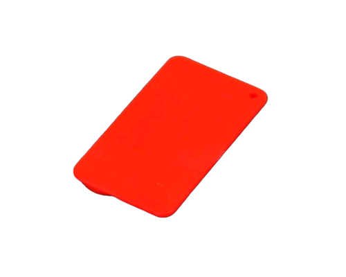 Флешка Пластиковая Визитка Аспис "Visit Card Aspis" S411 красный 1 Гб