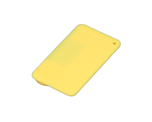 Флешка Пластиковая Визитка Аспис "Visit Card Aspis" S411 желтый 16 Гб