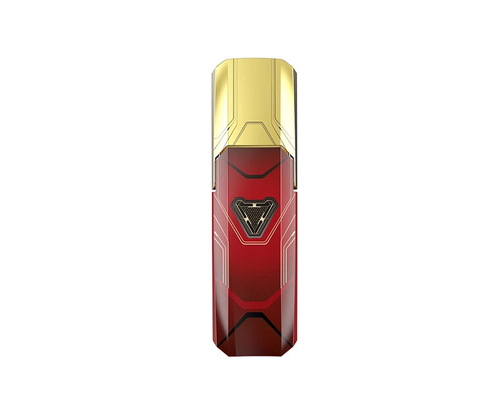 Флешка Металлическая Железный человек Марвел "Iron Man Marvel" R513 красный 1 Гб