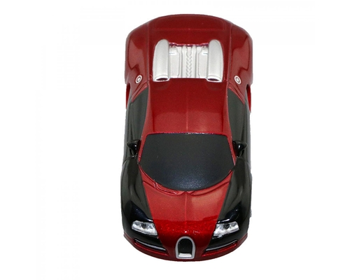 Флешка Металлическая Автомобиль Бугатти "Bugatti Veyron" R130 красная 32 Гб