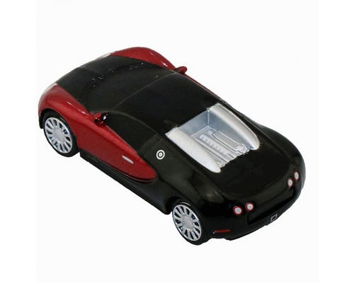 Флешка Металлическая Автомобиль Бугатти "Bugatti Veyron" R130 черная 512 Гб