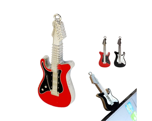 Флешка Металлическая Гитара "Guitar" R153