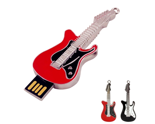 Флешка Металлическая Гитара "Guitar" R153