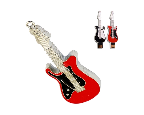 Флешка Металлическая Гитара "Guitar" R153