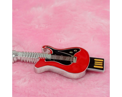 Флешка Металлическая Гитара "Guitar" R153