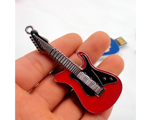 Флешка Металлическая Гитара "Guitar" R153