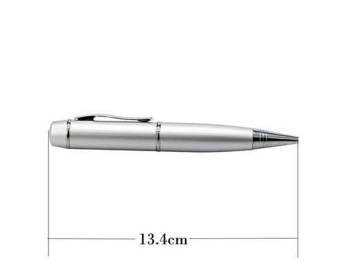Флешка Металлическая Ручка Тектум "Tectum Pen" R232 серебряный 128 Гб