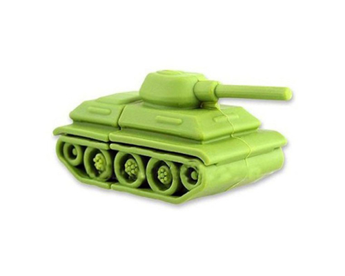 Флешка Резиновая Танк "Tank" Q335
