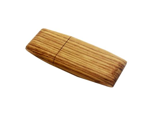 Флешка Деревянная Конфета "Candy Wood" F258 коричневая 4 Гб