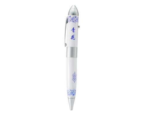 Флешка Фарфоровая "Pen Ceramic" Z30 бело-синяя 4 Гб