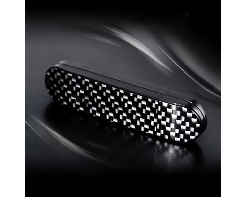 Флешка Карбоновая "LuxMini 920 Carbon" L88 черная 8 Гб