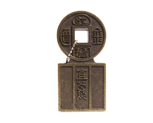 Флешка Металлическая Китайская монета "Chinese Coin" R255