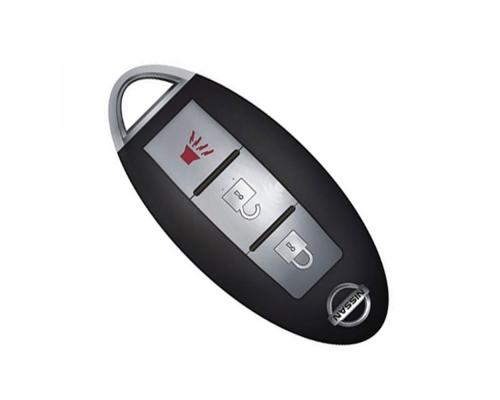 Флешка Пластиковая Автомобильный ключ Ниссан "Nissan Car Key" S58 черная 4 Гб