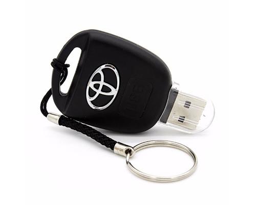 Флешка Пластиковая Автомобильный ключ Тойота "Toyota Car Key" S62