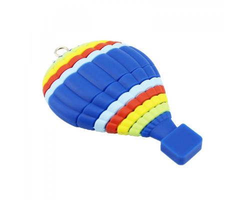 Флешка Резиновая Воздушный шар "Balloon" Q192 синий 64 Гб