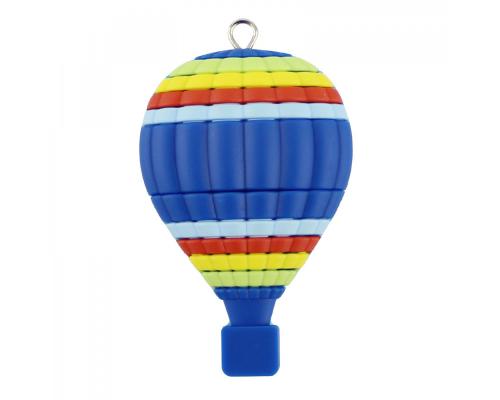 Флешка Резиновая Воздушный шар "Balloon" Q192 синий 8 Гб