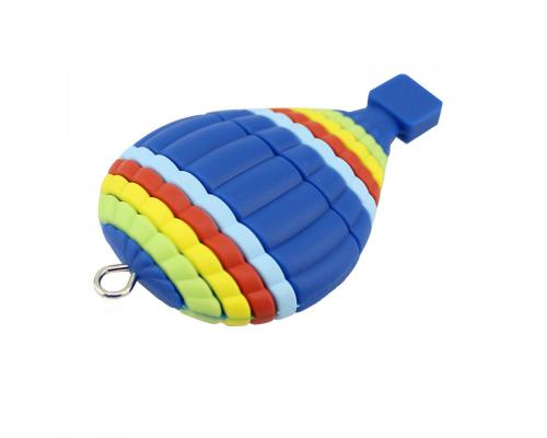 Флешка Резиновая Воздушный шар "Balloon" Q192 синий 16 Гб