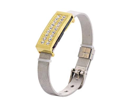 Флешка Металлическая Браслет "Bracelet Premium" R221