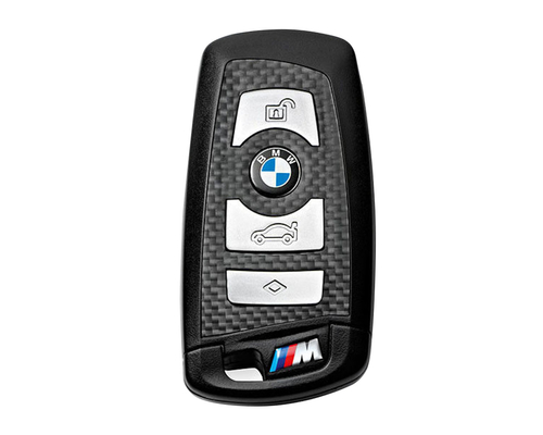 Флешка Карбоновая Автомобильный ключ БМВ "BMW M Car Key" L10 черный 4 Гб