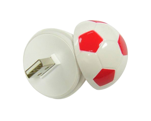 Флешка Пластиковая Футбольный Мяч "Soccer Ball" S140