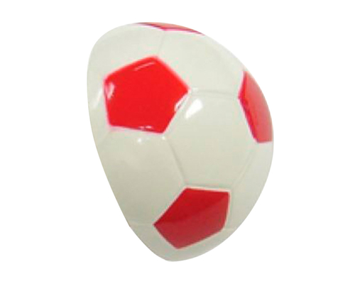 Флешка Пластиковая Футбольный Мяч "Soccer Ball" S140 белый / красный 128 Гб