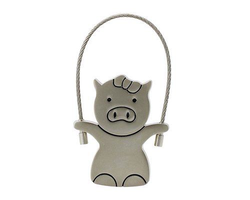 Флешка Металлическая Свинка Вуди "Woody Pig" R158 девочка серебряная 4 Гб