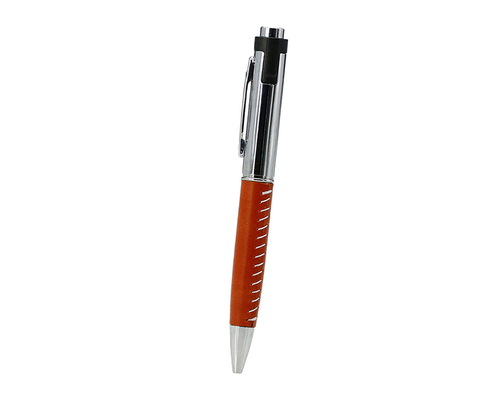 Флешка Металлическая Ручка Наппа "Pen Nappa" R162 оранжевый 64 Гб