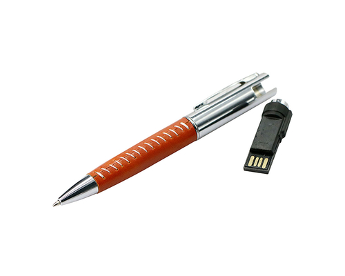 Флешка Металлическая Ручка Наппа "Pen Nappa" R162 оранжевый 512 Гб