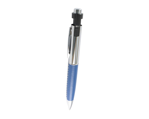 Флешка Металлическая Ручка Наппа "Pen Nappa" R162 синий 256 Гб