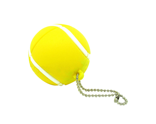 Флешка Резиновая Теннисный Мяч "Tennis Ball" Q167 желтый 256 Гб