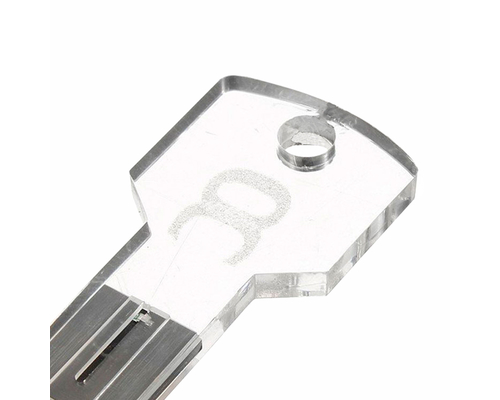 Флешка Стеклянный Ключ "Key Glass" W175 прозрачный 512 Гб