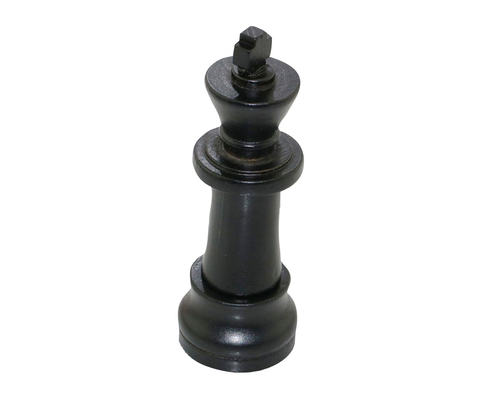 Флешка Деревянная Шахматы Король "Chess King" F25 черный 4 Гб