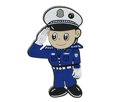 Флешка Резиновая Полицейский "Police" Q313