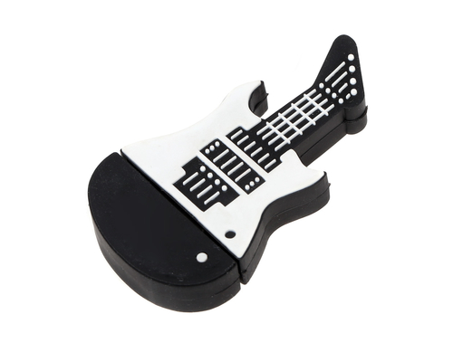 Флешка Резиновая Гитара Бас "Bass Guitar" Q328