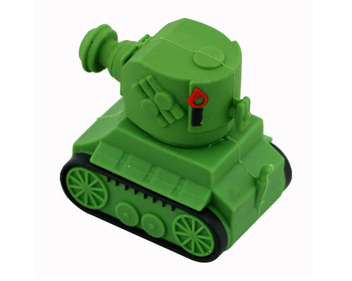 Флешка Резиновая Танк Ретро "Retro Tank" Q338