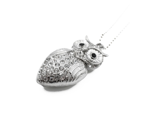 Флешка Металлическая Сова "Owl" R354