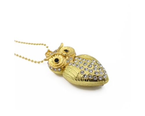 Флешка Металлическая Сова "Owl" R354