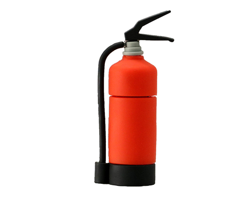 Флешка Резиновая Огнетушитель "Extinguisher" Q357 красный 128 Гб