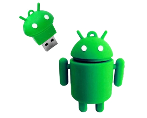 Флешка Резиновая Андроид "Android" Q361