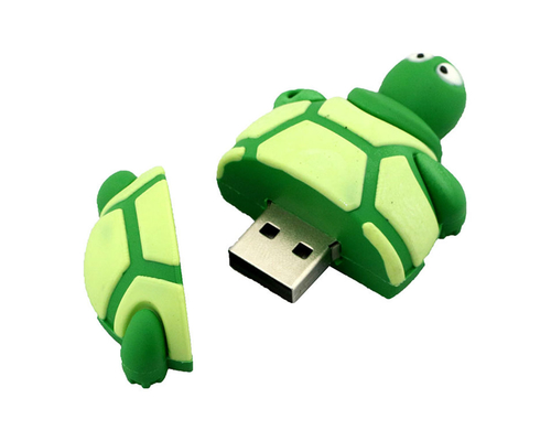 Флешка Резиновая Черепаха "Turtle" Q362