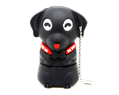 Флешка Резиновая Смешная Собака "Funny Dog" Q383
