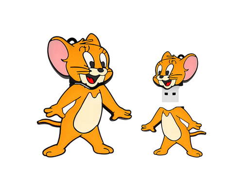 Флешка Резиновая Том и Джерри "Tom and Jerry" Q384