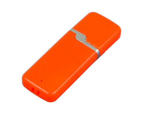 Флешка Пластиковая Вентер "Venter" S413 оранжевый 128 Гб