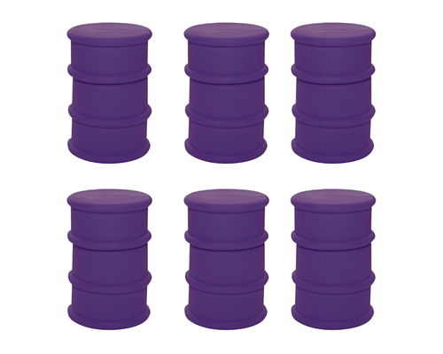 Флешка Резиновая Бочка "Barrel" Q428 фиолетовый 1 Гб