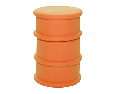 Флешка Резиновая Бочка "Barrel" Q428 оранжевый 1 Гб