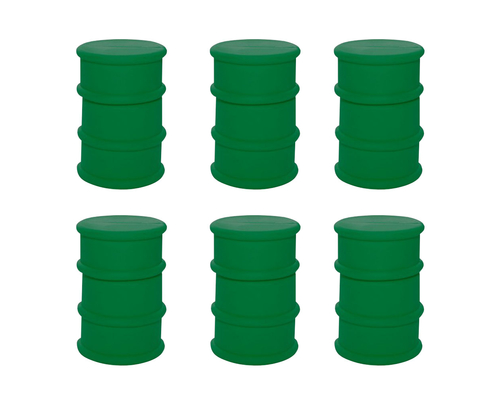 Флешка Резиновая Бочка "Barrel" Q428 зеленый 4 Гб