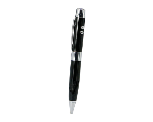 Флешка Металлическая Ручка Лазерная указка WBR "Pen Laser Pointer" R44 черный 32 ГБ